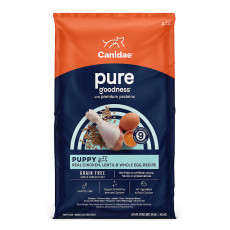 CANIDAE咖比 PURE 幼犬 新鮮雞肉 扁豆 雞蛋無穀物配方狗糧 24 LB