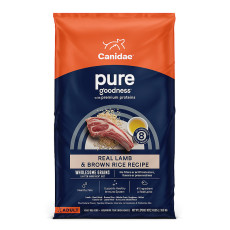 CANIDAE咖比 PURE 元素 成犬 新鮮羊肉 鷹嘴豆無穀物配方狗糧 12 LB