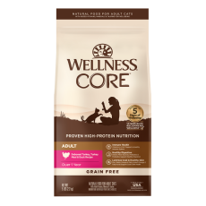 Wellness CORE 成貓 火雞 鴨肉無穀物配方貓糧 5 LB