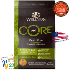 Wellness CORE 體重管理無穀物配方狗糧 24 LB