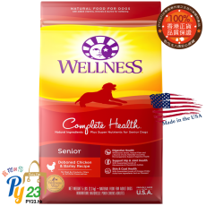 Wellness Complete Health 老犬 護養配方狗糧 15 LB