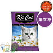 Kit Cat 天然凝結 礦物貓砂 薰衣草香味10L/7 KG