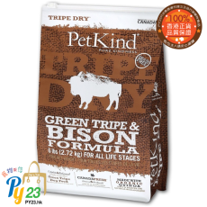 PET KIND 野牛 無穀物配方狗糧 14 LB