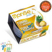 Monge Fruits 吞拿魚 菠蘿清新水果系列貓罐頭 80g(副)