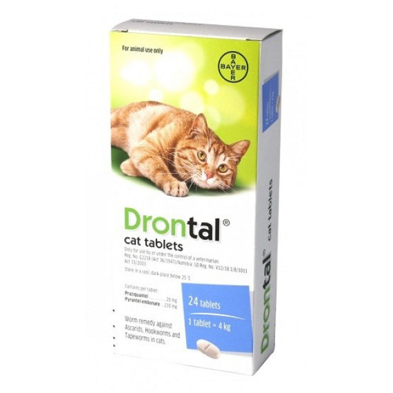 德國拜耳 BAYER Drontal 貓用杜蟲藥 1粒