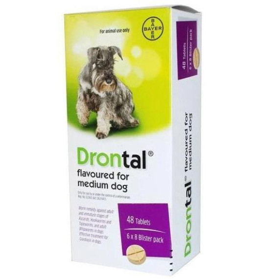 德國拜耳 BAYER Drontal 狗用杜蟲藥