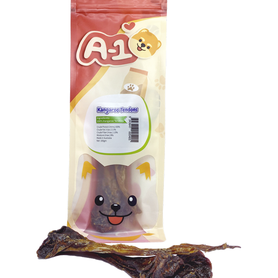 Australia A1澳洲 Kangaroo Tendons 風乾袋鼠筋100g