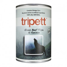 PetKind Tripett 無穀物 牛肉及鹿肉配方 狗罐頭  14oz X 6罐