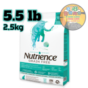 Nutrience紐翠斯  無穀物火雞、雞、鴨室內貓配方- 2.5  KG