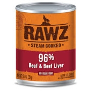 Rawz 96% 牛肉 牛肝 全犬罐頭  354g