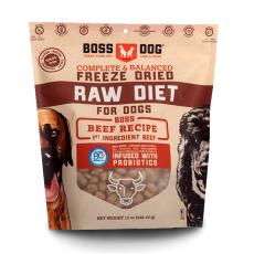 Boss Dog 優質凍乾牛肉狗糧 12oz