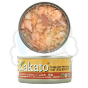 Kakato 三文魚 魚湯貓狗罐頭 70g(細)