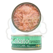 Kakato 吞拿魚 芝士貓狗罐頭 70g(細)