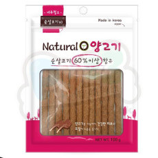 Natural O韓國 羊肉條100g