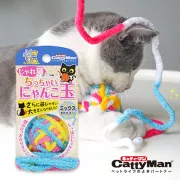 日本CattyMan 毛線冷球波波貓玩具