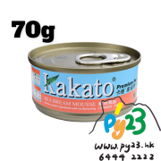 Kakato 鯛魚 慕絲 貓狗罐頭 70g