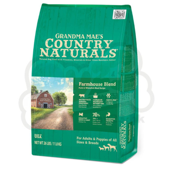 COUNTRY NATURALS 全犬 白鮭魚 低敏配方狗糧4 LB