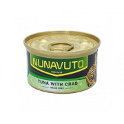 NUNAVUTO 無穀物吞拿魚伴蟹肉 貓罐頭 GRAIN FREE TUNA WITH CRAB 80G NU03