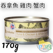 Astkatta 強化關節系列 - 白鰹吞拿雞肉白蟹肉主食貓罐頭 170g