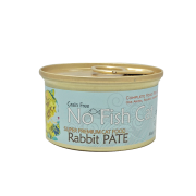 NO FISH CAT RABBIT PATE 意大利無穀物(單一蛋白)鮮兔肉醬貓罐頭－85G(主食罐)