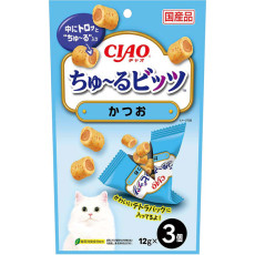 CIAO 流心粒粒(12gX3小袋) 鰹魚味 (CS-173)