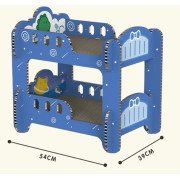 雙層碌架床 貓抓貓玩具