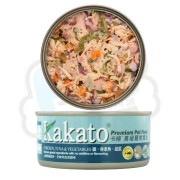 Kakato 雞肉 吞拿魚 蔬菜貓狗罐頭 170G(大)