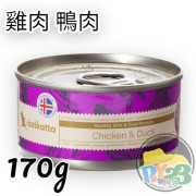 Astkatta 護膚美毛系列 - 雞肉+鴨肉主食貓罐 (170g)