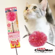 CattyMan 天然羊毛串串球逗猫棒貓玩具