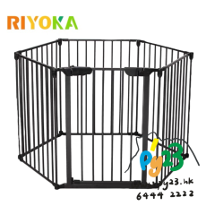 Riyoka 寵物金屬圍欄 6片