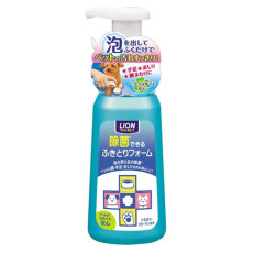 <<日本製>>LIon Pet - 免沖洗寵物除菌清潔慕斯 250ml (植物性成分)