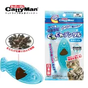 日本CattyMan 木天蓼魚仔造型耐咬潔牙貓玩具