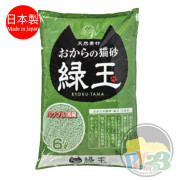 日本HITACHI豆腐砂(綠玉)綠茶+香皂味 6L