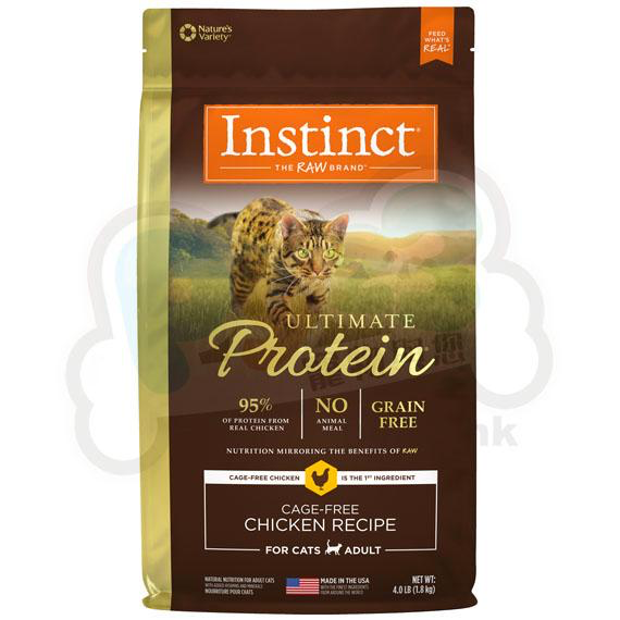 Instinct本能 Protein 4 LB頂級蛋白質 雞肉貓糧4 LB