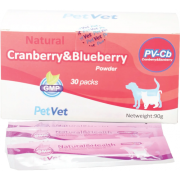 PetVet PV-CB 小紅莓藍莓粉 [貓狗適用]3G X 30 CRANBERRY & BLUEBERRY POWDER 