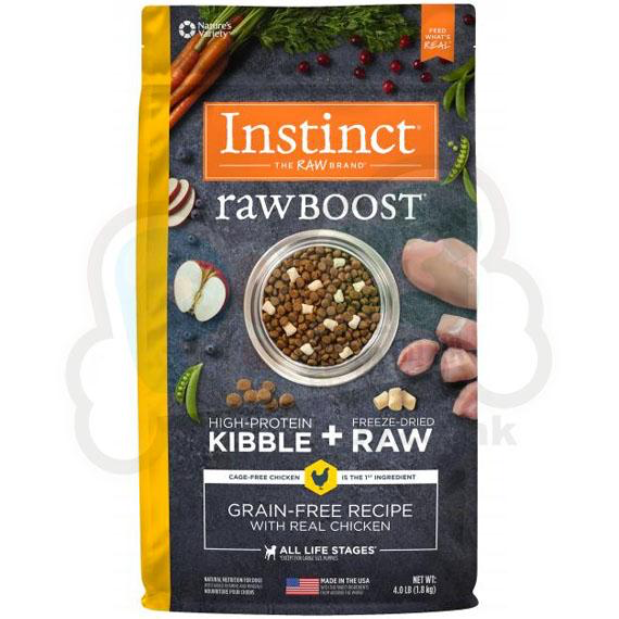 Instinct本能 raw BOOST 5 LB生肉 雞肉無穀物配方貓糧