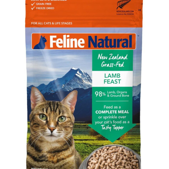 F9 Feline Natural Lamb Feast 羊肉盛宴冷凍脫水貓糧 320g