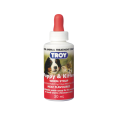 TROY 幼貓 幼犬杜蟲糖漿 50ml