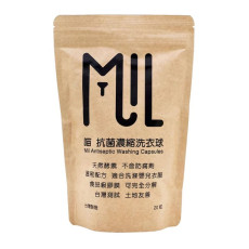 MILMILL喵坊 抗菌濃縮洗衣球洗衣珠 20粒裝