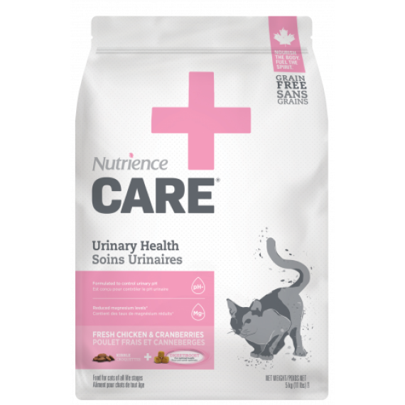 Nutrience紐翠斯 CARE 泌尿道改善配方全齡貓糧  11LB