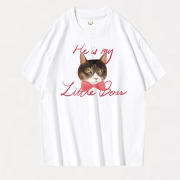 (訂製你的寵物)He/She is my Little Boss Tee 佢係我老細T恤