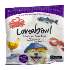 Loveabowl 無穀物全犬糧 雪蟹三文魚海鮮配方試食裝(送完即止)