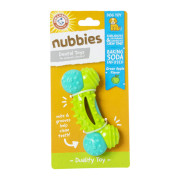 Nubbies 青蘋果味骨頭型潔齒磨牙牙膠玩具