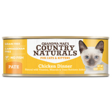 COUNTRY NATURALS 嫩雞肉泥配方貓罐頭 5.5oz(大)(主) Chicken Dinner