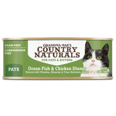 COUNTRY NATURALS 深海魚雞肉醬煮配方貓罐頭 5.5oz(大)(主) Ocean Fish & Chicken Dinner