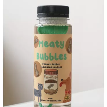 Meaty Bubbles 花生奶油 寵物吹泡泡  Peanut Butter 150ML