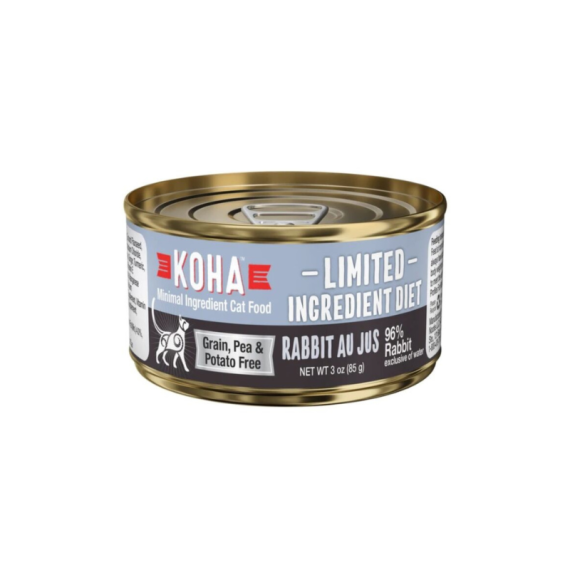 KOHA 低敏單一蛋白  兔肉肉醬主食罐85g