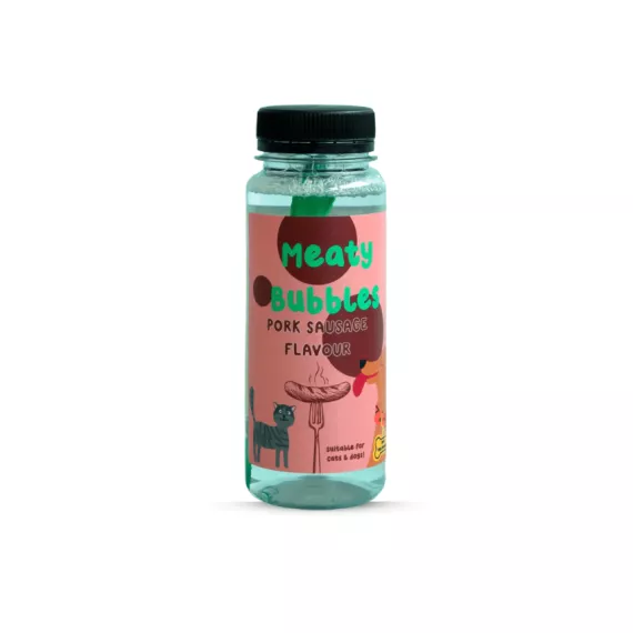 Meaty Bubbles  豬肉香腸 寵物吹泡泡   150ML