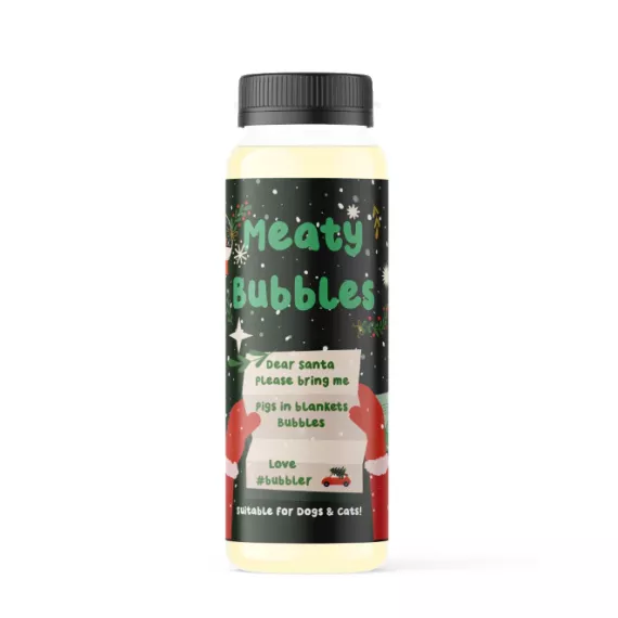 Meaty Bubbles 聖誕限定 傳統煙肉香腸卷 寵物泡泡水 150ML