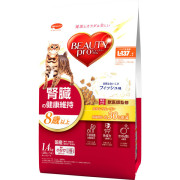 日本腎貓專用 BEAUTY PRO 腎臟保護 8歲以上 貓糧 1.4KG